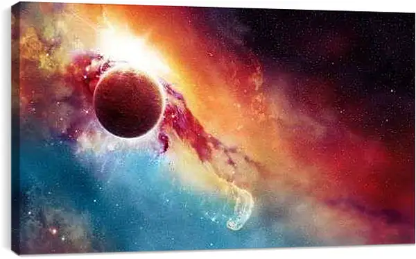 Постер на подрамнике - Космическая красота