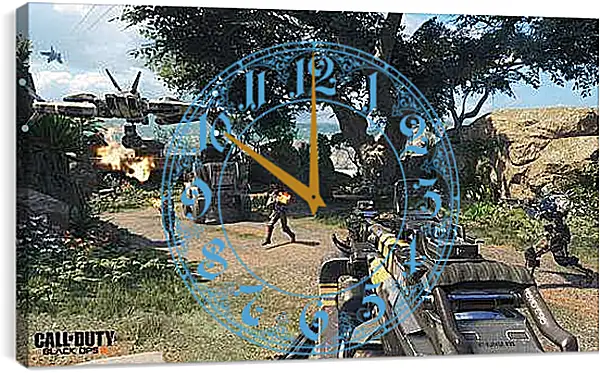 Часы картина - Call Of Duty: Black Ops III