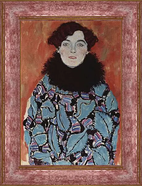 Картина в раме - Bildnis Johanna Staude. Густав Климт