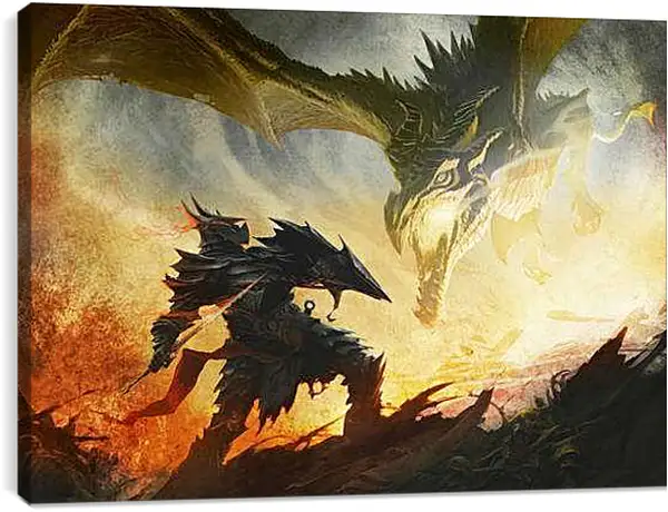 Постер на подрамнике - The Elder Scrolls V: Skyrim
