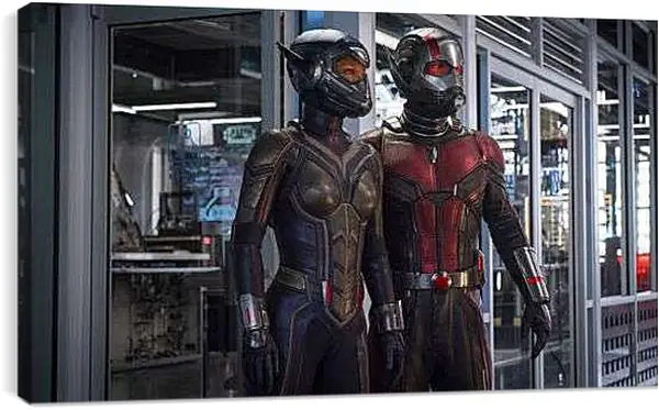 Постер на подрамнике - Человек Муравей и Оса