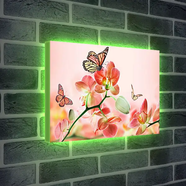 Лайтбокс световая панель - Весна