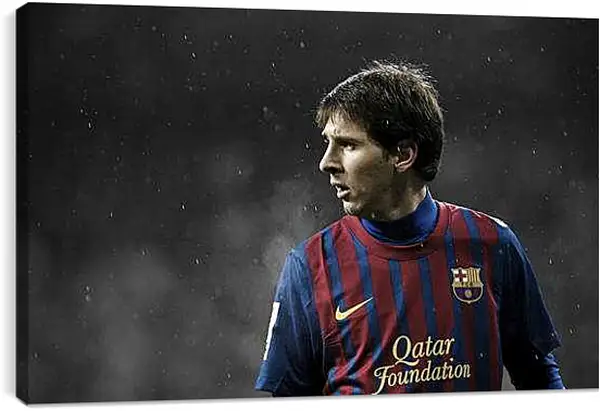 Постер на подрамнике - Лионель Месси (Lionel Andres Messi )