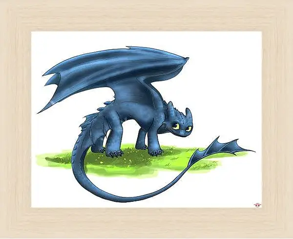 Картина в раме - Беззубик