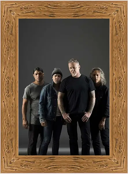 Картина в раме - Металлика. Metallica