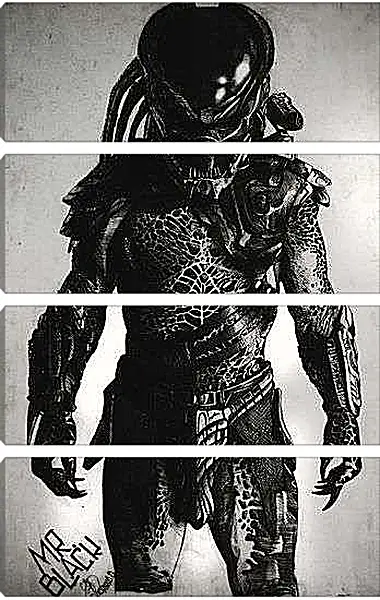 Модульная картина - Хищник