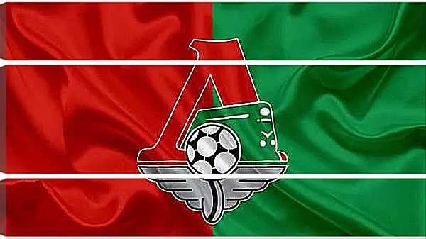 Модульная картина - Эмблема ФК Локомотив Москва