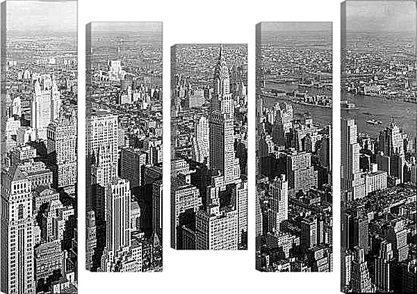 Модульная картина - Крайслер-билдинг