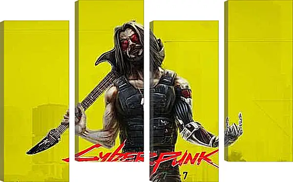 Модульная картина - Cyberpunk 2077