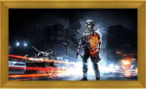 Картина в раме - Battlefield 3