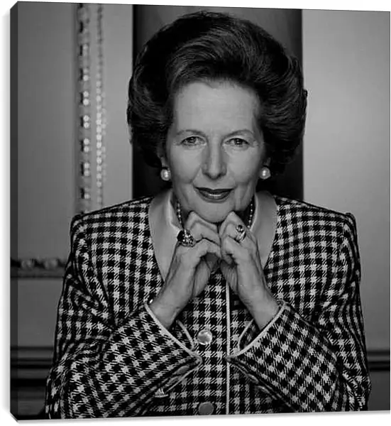 Постер на подрамнике - Маргарет Тэтчер