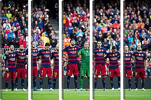 Модульная картина - ФК Барселона. FC Barcelona