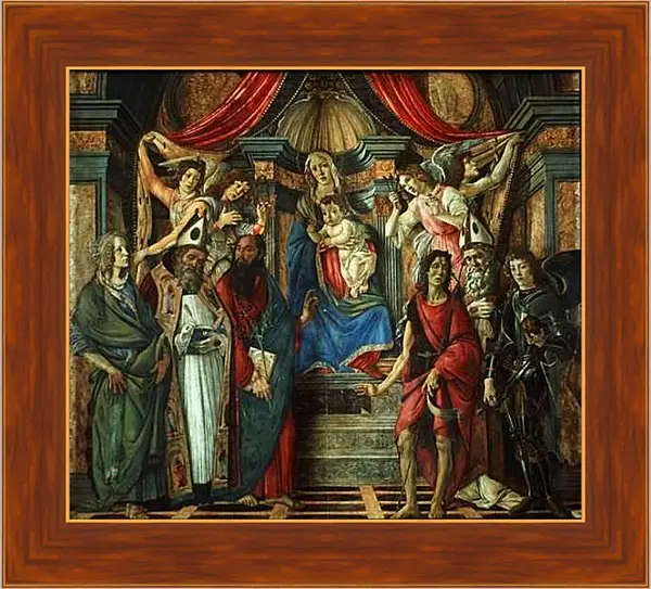 Картина в раме - Madonna (6) Сандро Боттичелли