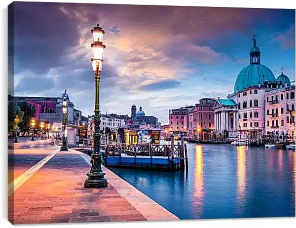 Постер на подрамнике - Фонарь