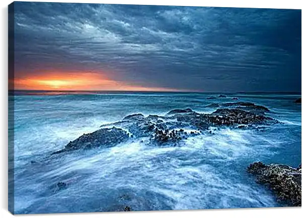 Постер на подрамнике - Прилив