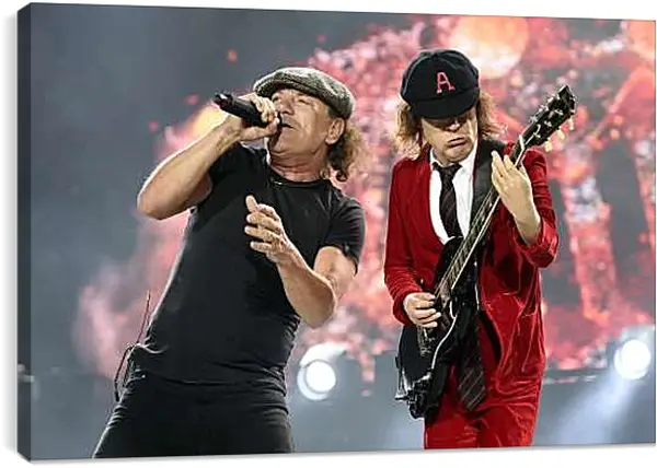 Постер на подрамнике - AC/DC