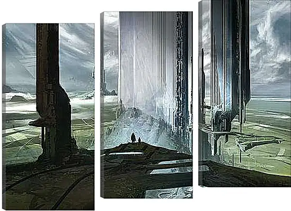 Модульная картина - Halo