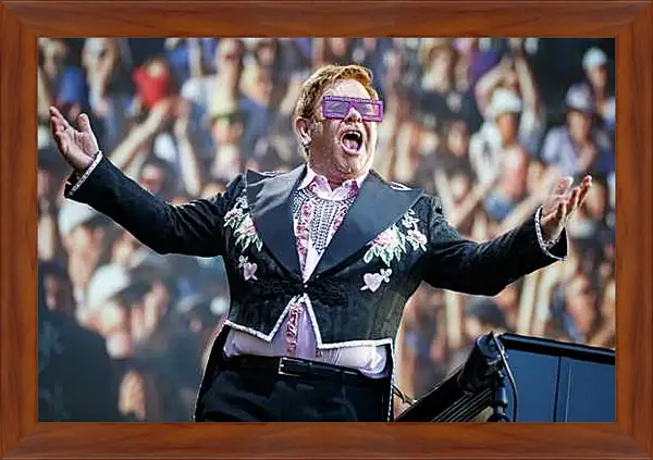 Картина в раме - Элтон Джон. Elton John
