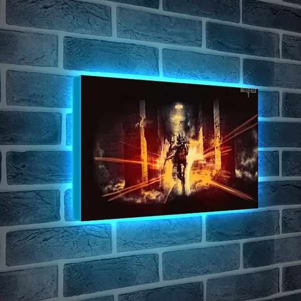 Лайтбокс световая панель - Battlefield 3