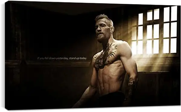 Постер на подрамнике - UFC. MMA. Conchur Mac Greagoir. Конор МакГрегор.