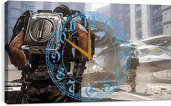 Часы картина - Call Of Duty: Advanced Warfare