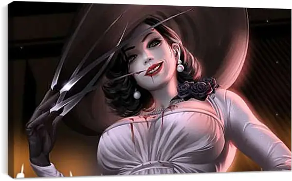 Постер на подрамнике - Resident Evil Village