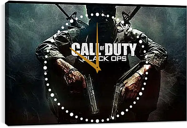 Часы картина - Call Of Duty: Black Ops