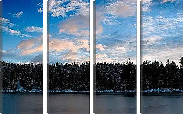 Модульная картина - Зима