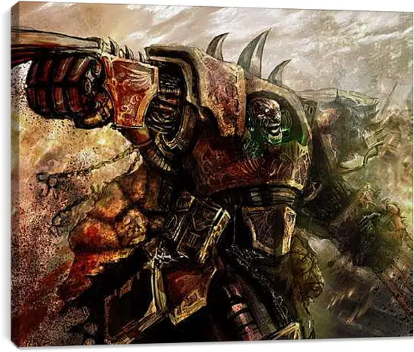 Постер на подрамнике - Warhammer