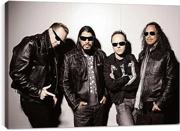 Постер на подрамнике - Металлика. Metallica