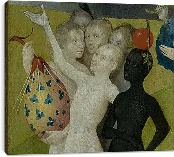 Постер на подрамнике - Fictional fruit. Иероним Босх