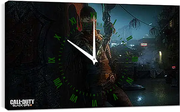 Часы картина - Call Of Duty: Black Ops III