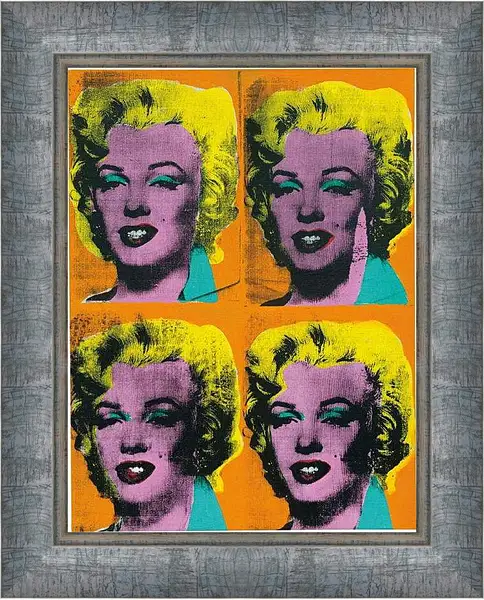 Картина в раме - Мэрилин Монро. Поп-арт