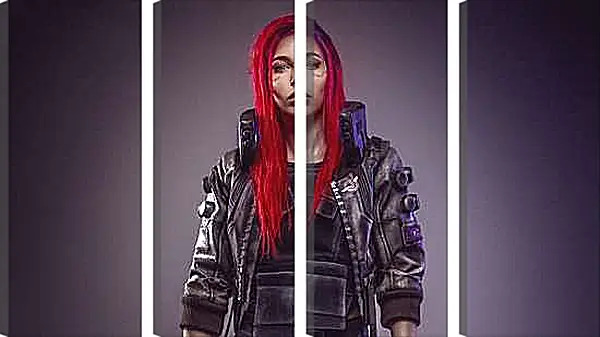 Модульная картина - Cyberpunk 2077