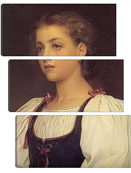 Модульная картина - Biondina. Блондинка. Барон Фредерик Лейтон