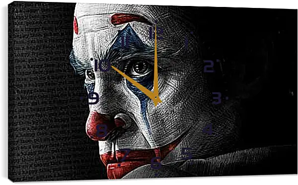 Часы картина - Джокер (Joker)