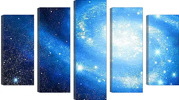 Модульная картина - Космос
