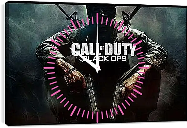 Часы картина - Call Of Duty: Black Ops