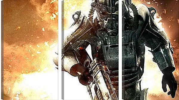 Модульная картина - Fallout