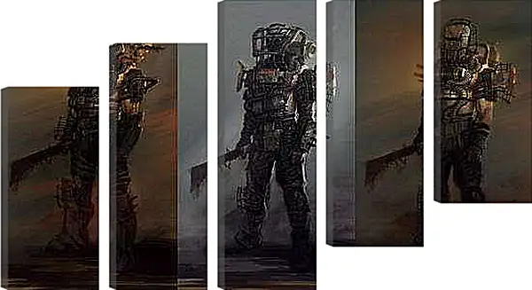 Модульная картина - Fallout