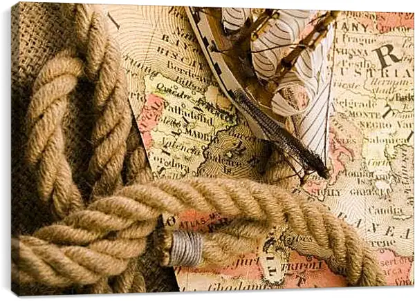 Постер на подрамнике - В поисках сокровищ