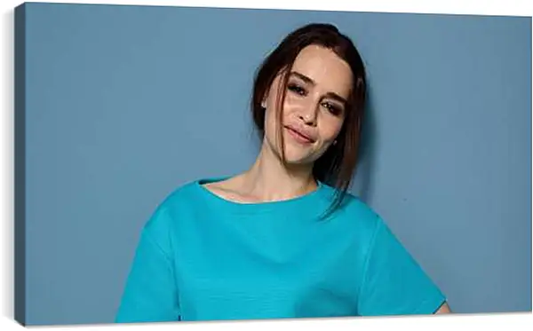 Постер на подрамнике - Эмилия Кларк. Emilia Clarke