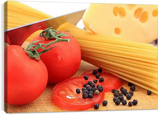 Постер на подрамнике - Паста Италия. Итальянская Симфония.