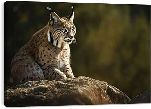 Постер на подрамнике - Рысь