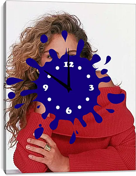 Часы картина - Джулия Робертс. Julia Roberts