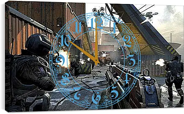 Часы картина - Call Of Duty: Black Ops II