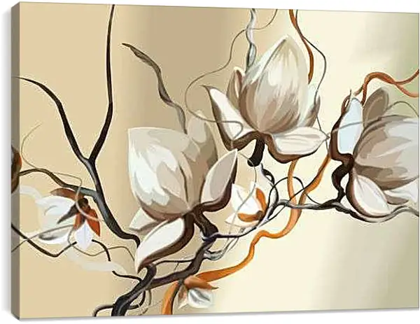 Постер на подрамнике - Орхидеи