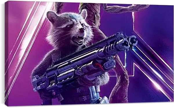 Постер на подрамнике - Мстители Война бесконечности