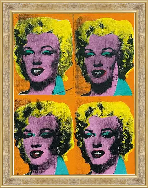 Картина в раме - Мэрилин Монро. Поп-арт