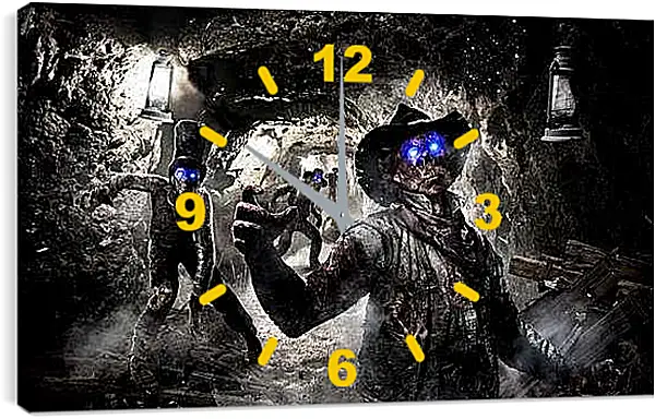 Часы картина - Call Of Duty: Black Ops II